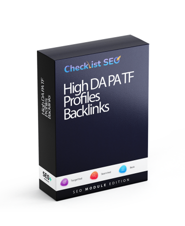 High DA PA TF Profiles Backlinks