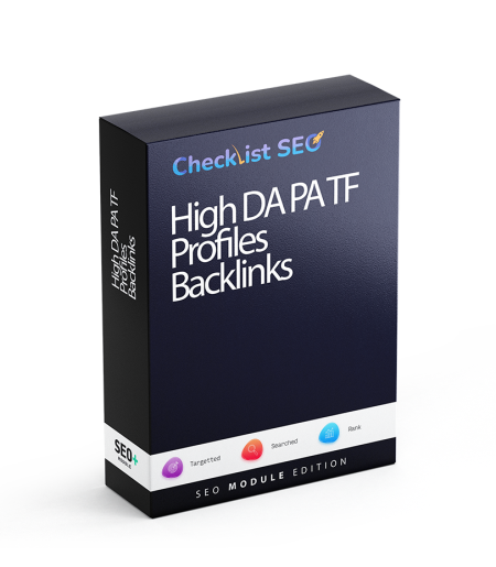 High DA PA TF Profiles Backlinks