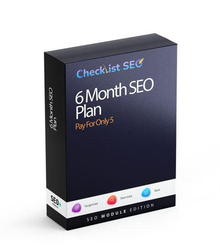 6 Month SEO Plan