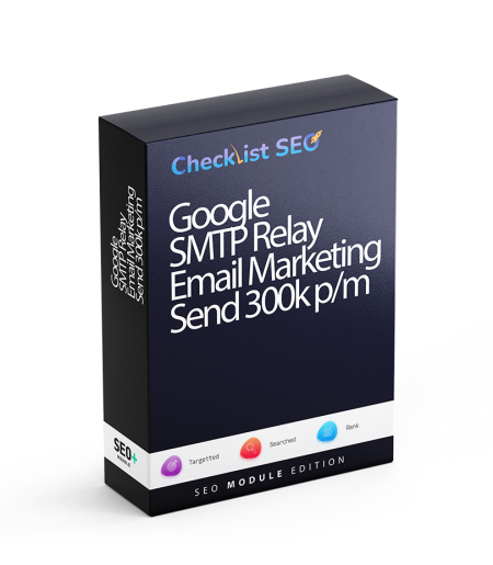 Google SMTP Relay Email Marketing Send 300k p/m